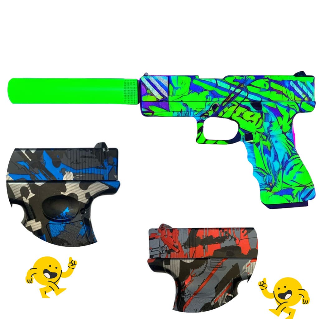 Brinquedo Infantil Lança Dardos Espuma com Cápsulas Temáticas – Estilo Tático