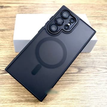 Capa Capinha Fosca Translúcida Luxo Magnética s22 s23 s24 s25 Fe, Plus, Ultra