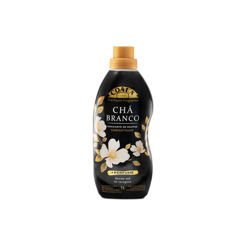 Amaciante de Roupas Concentrado Coala Laundry - Chá Branco 1L