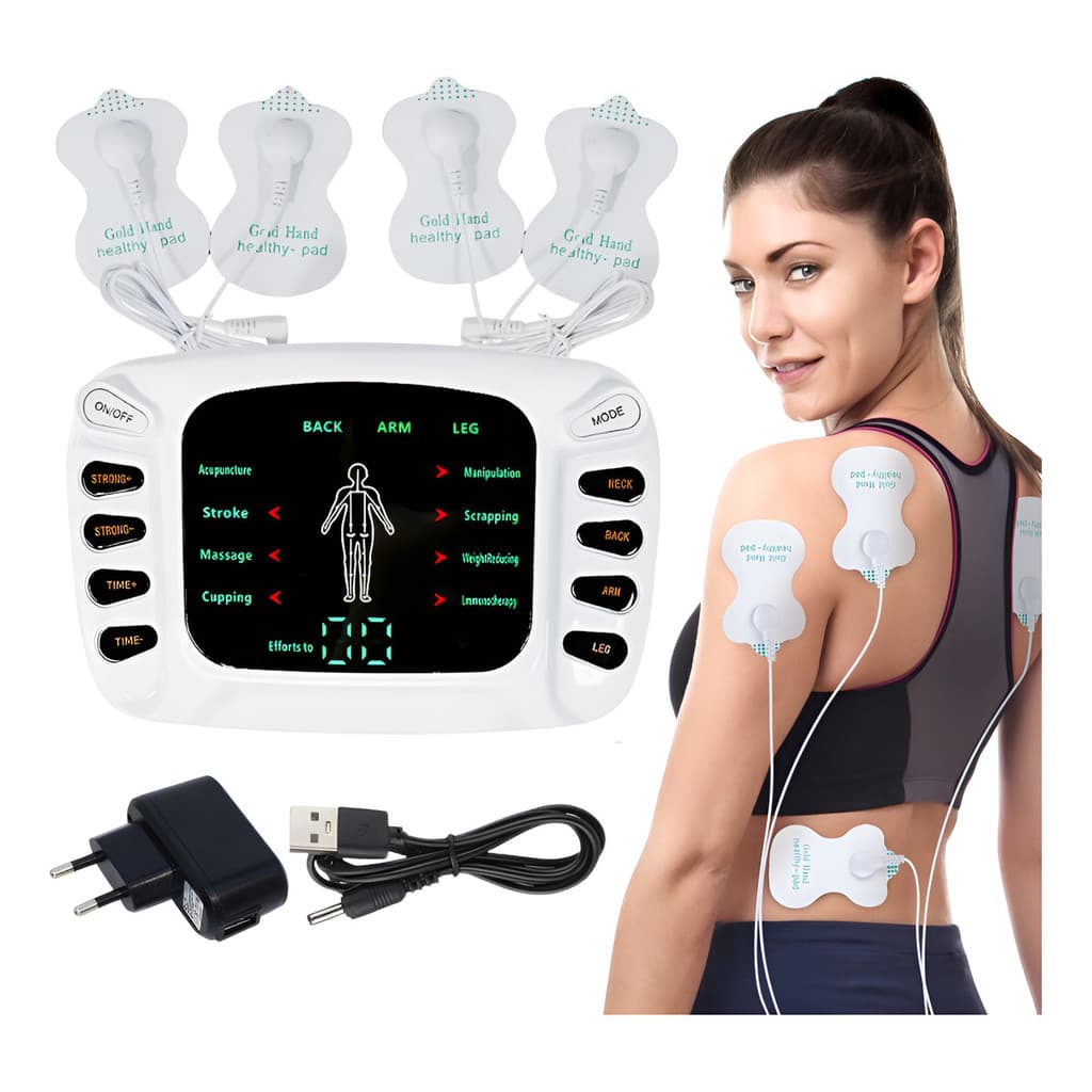 Aparelho Fisioterapia Massagem Tratamento Eletro Choque