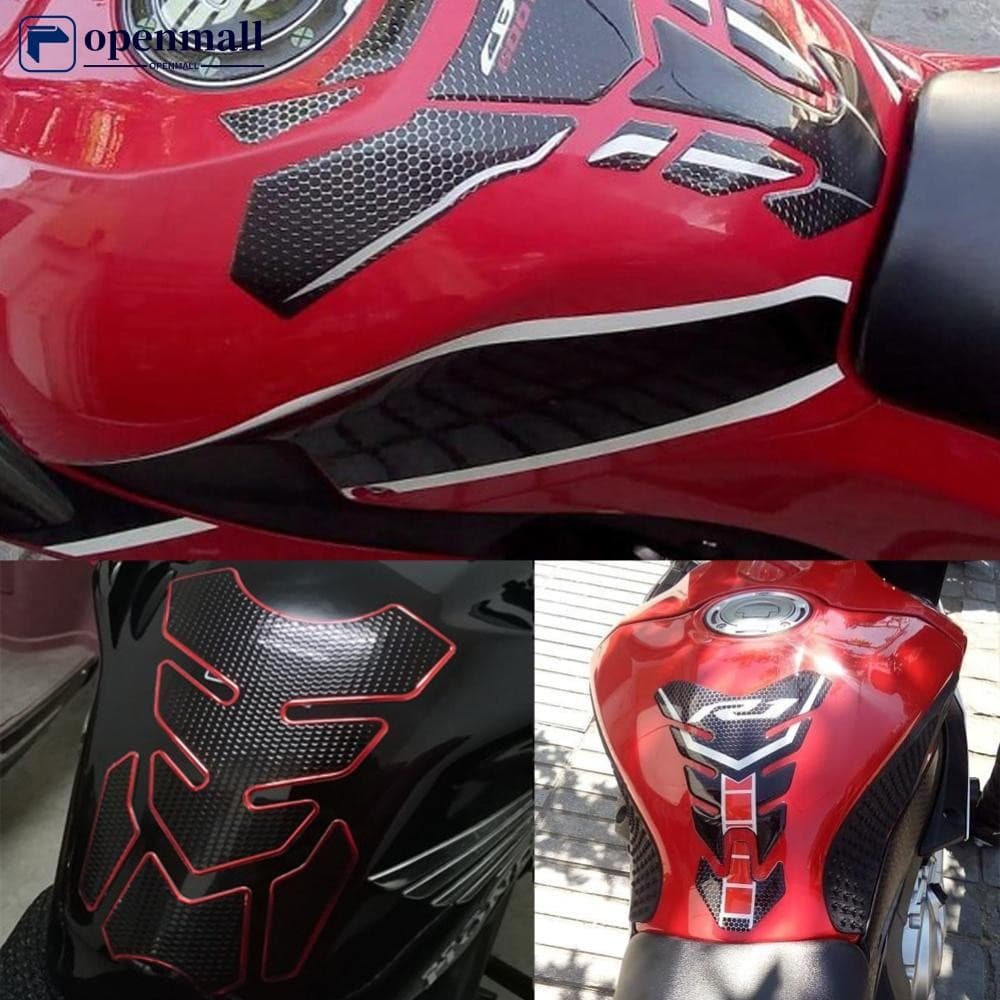 Nobleflying OMALL 3D Motocicleta Tanque De Óleo Combustível Almofada Decalque Protetor Capa Adesivo PVC Anti-Colisão Ris