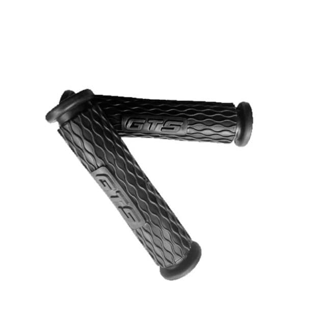 Manopla Gts Preta em Borracha – Punho Confortável para Bike Mtb, Urbana e Speed