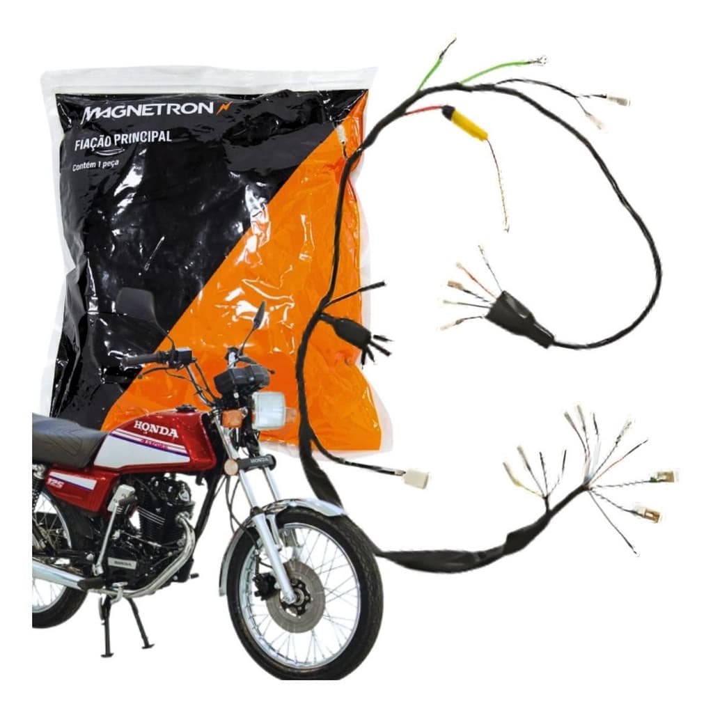 Chicote Fiação Principal CG TODAY TITAN FAN 125 1987 a 1991 Original Magnetron