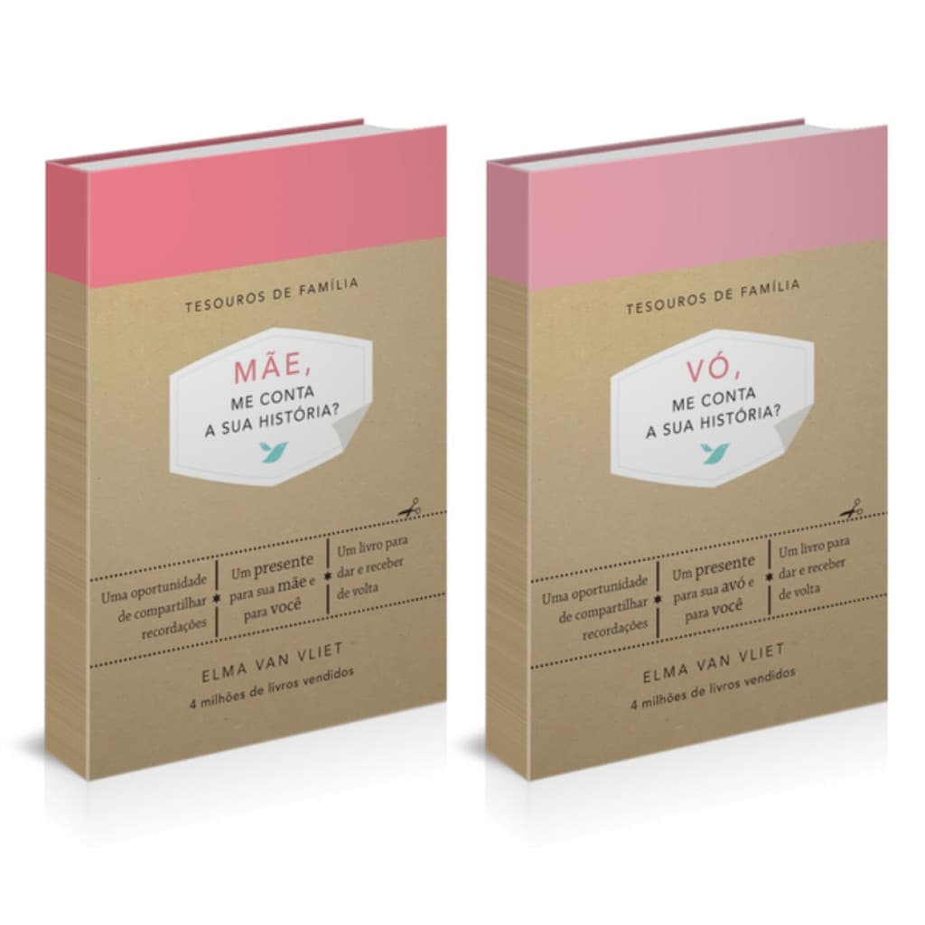 Kit Mãe e Vó , Me Conta Sua História ?