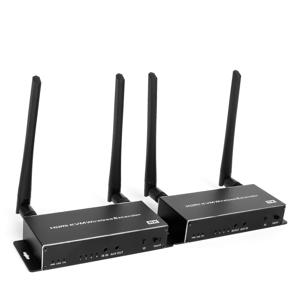 1080P Sem Fio HDMI KVM Extender Receptor Transmissor De Vídeo Para Teclado Mouse Laptop PC TV Monitor