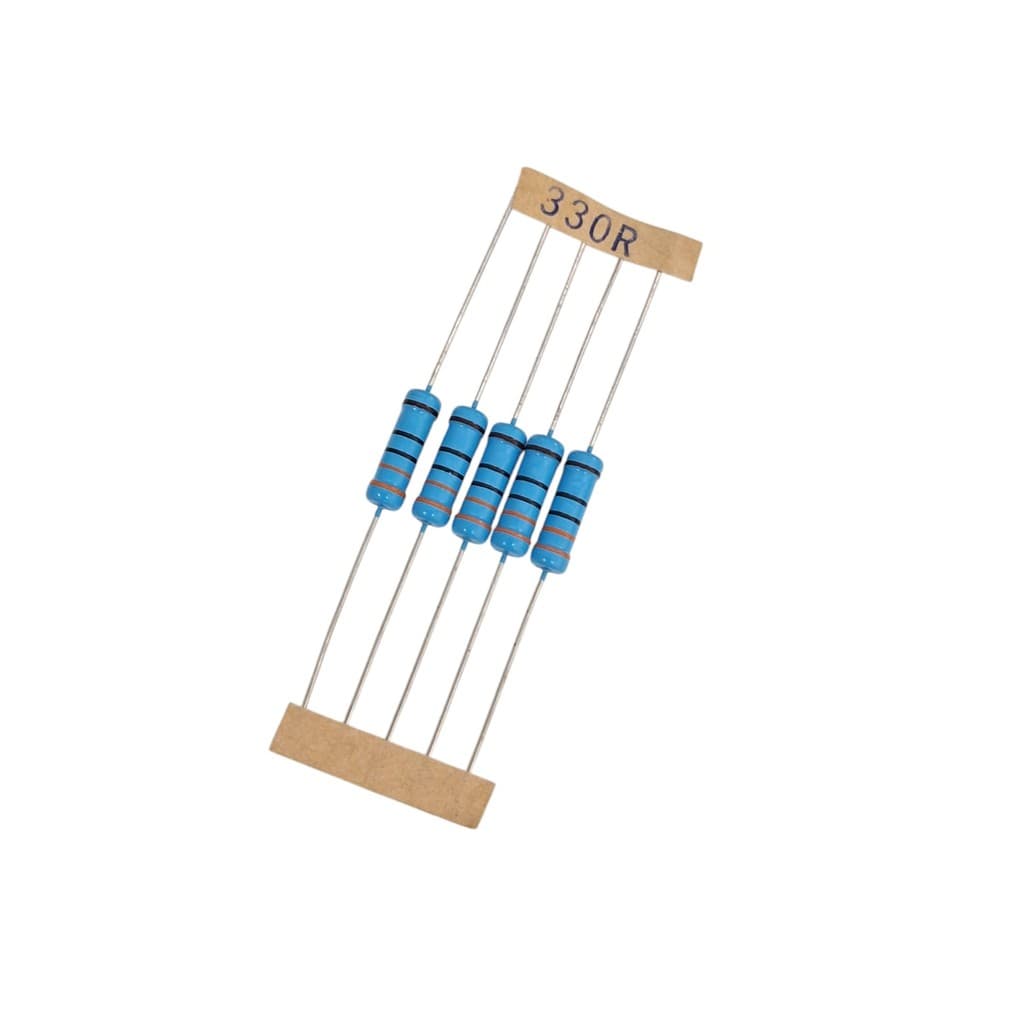 kit 05 Resistor Precisão 330R 1% 2W