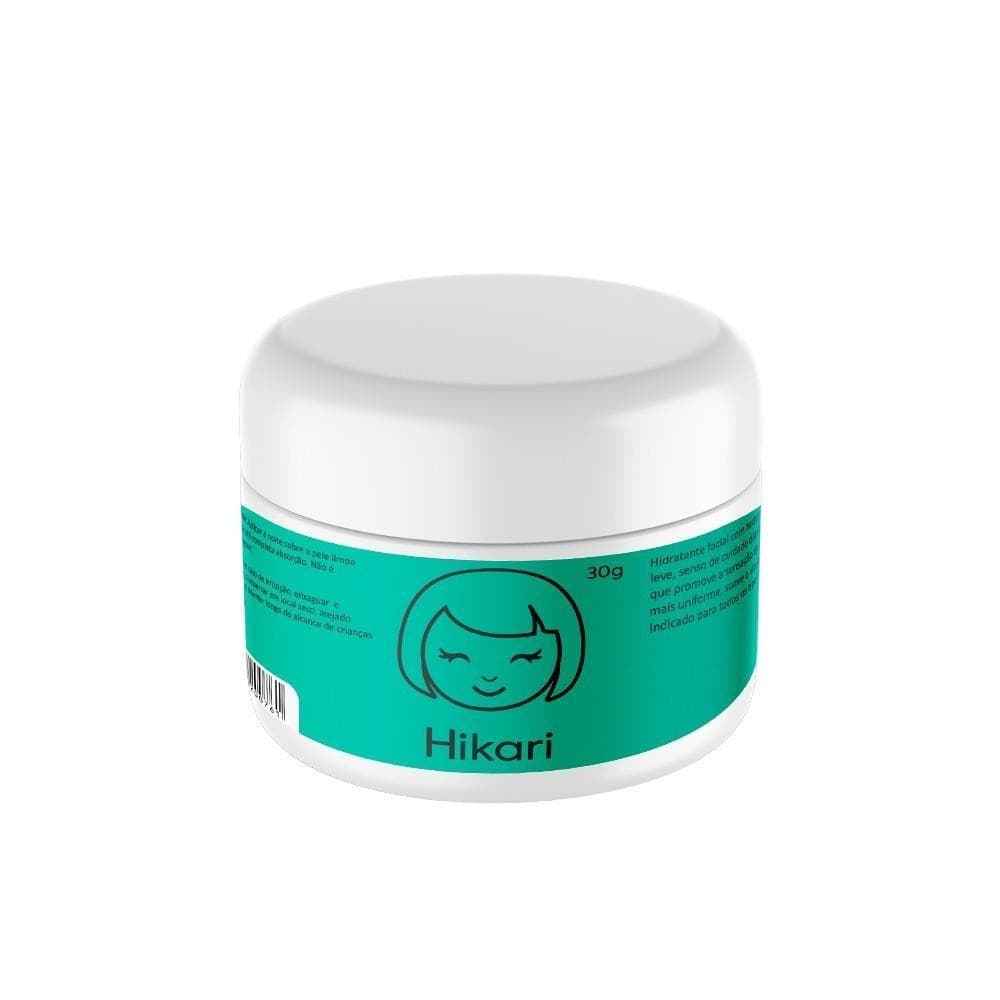 Hikari Pele de Porcelana Hidratante facial diário | Textura leve | Óleo de Arroz | Pantenol