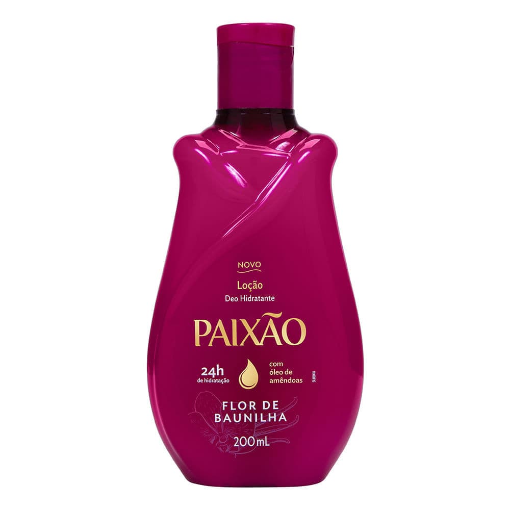 Creme Hidratante Paixão Flor De Baunilha 200ml