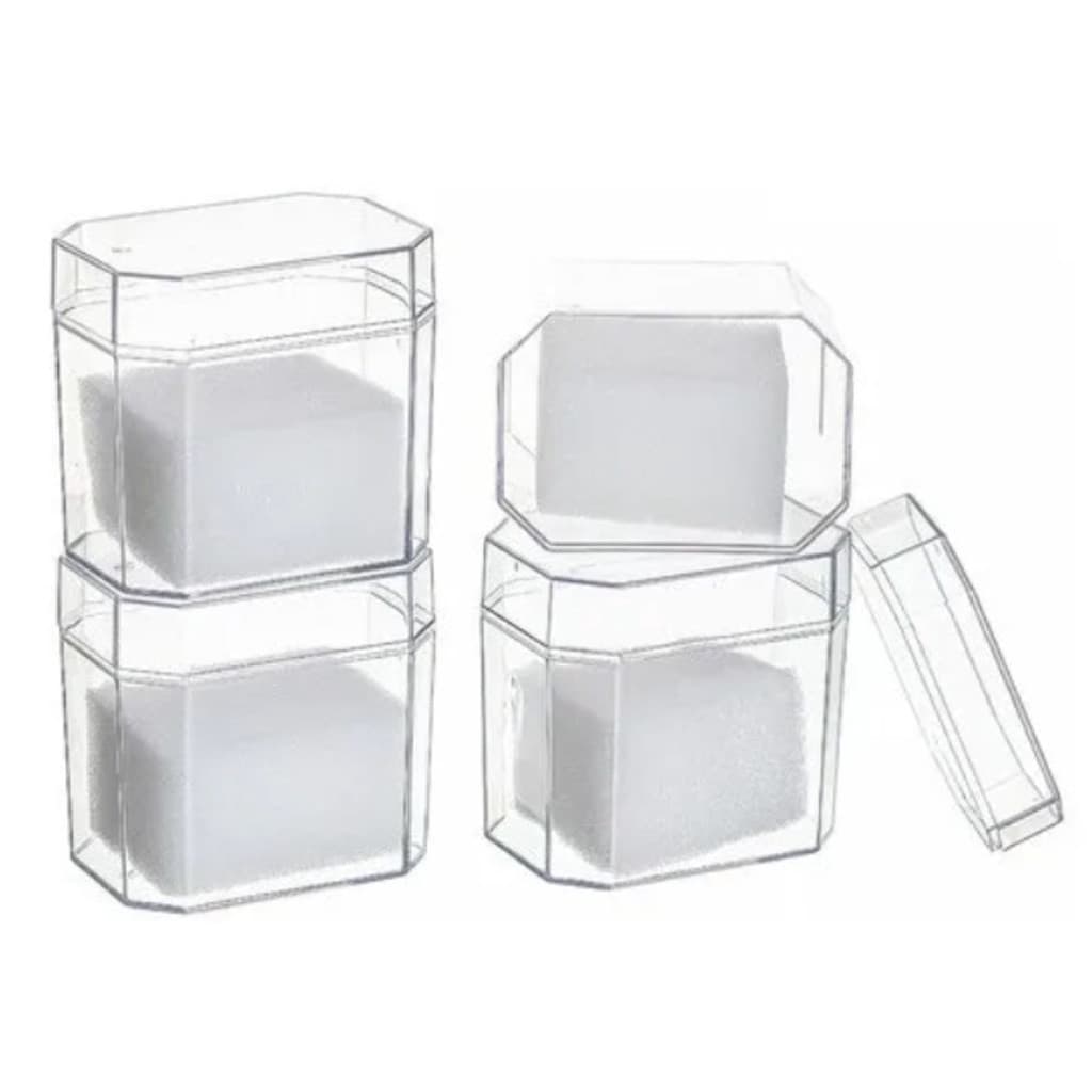 Kit 10-25Caixa Para Relógio Com Almofada Acrilico Atacado