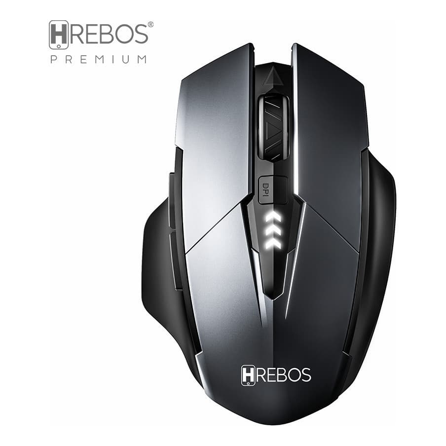 Mouse Gamer Wireless Hrebos IF-263 Desempenho Profissional Envio Rápido