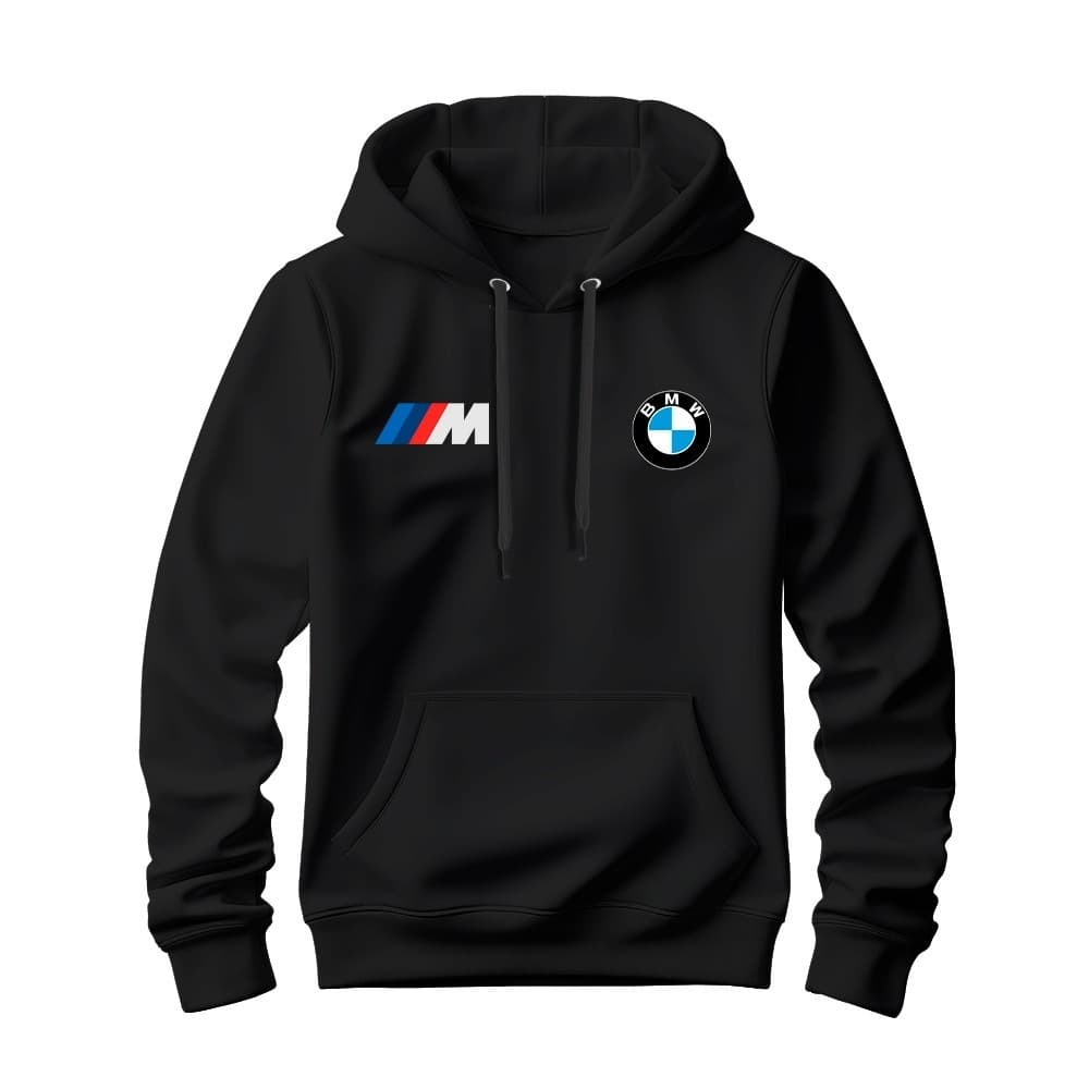 Moletom Masculino Canguru Premium Blusa de Frio Estampado Carro Luxo BMW Confortável