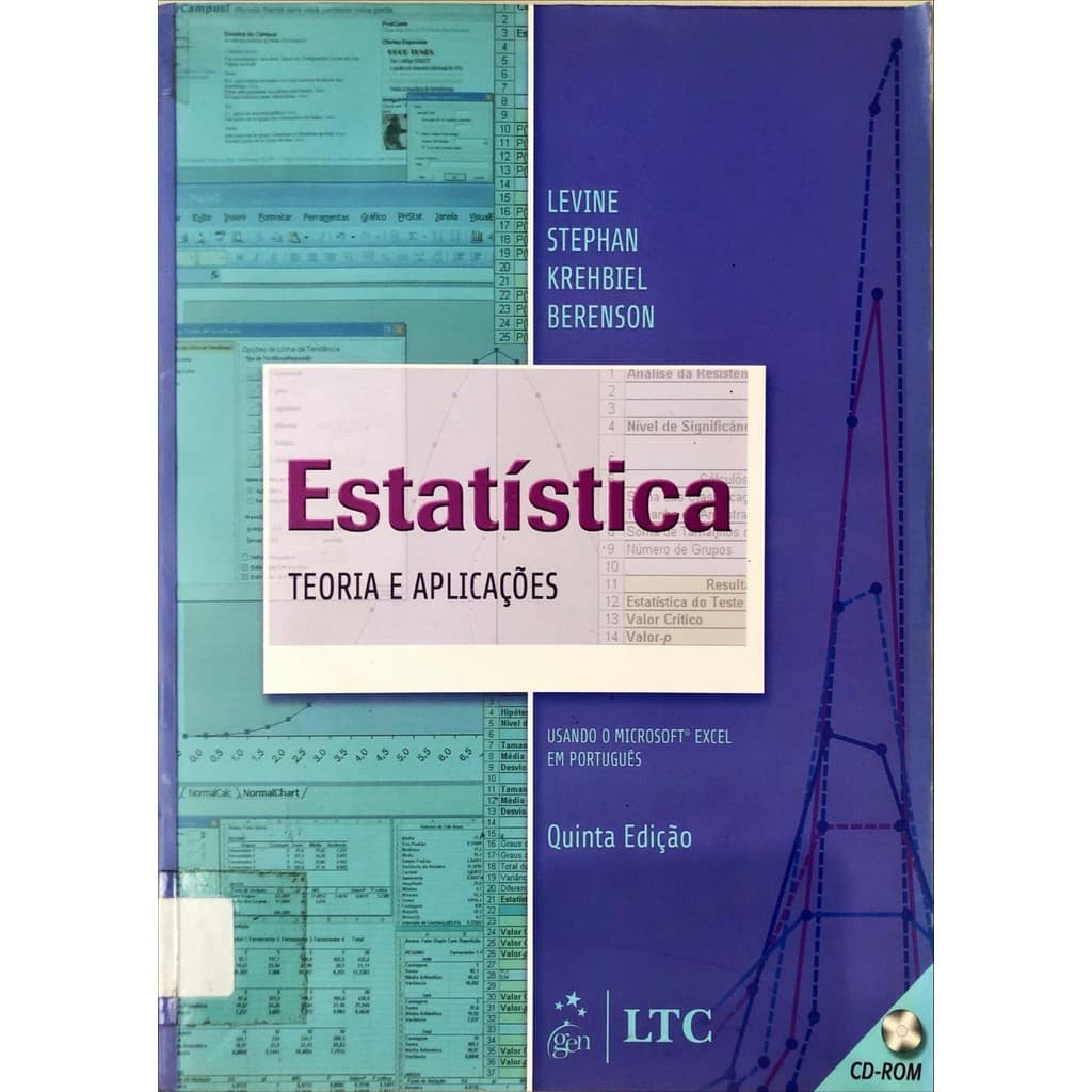 LIVRO Estatística: Teoria e Aplicações - Kevine , Stephan , Krehbiel , Berenson