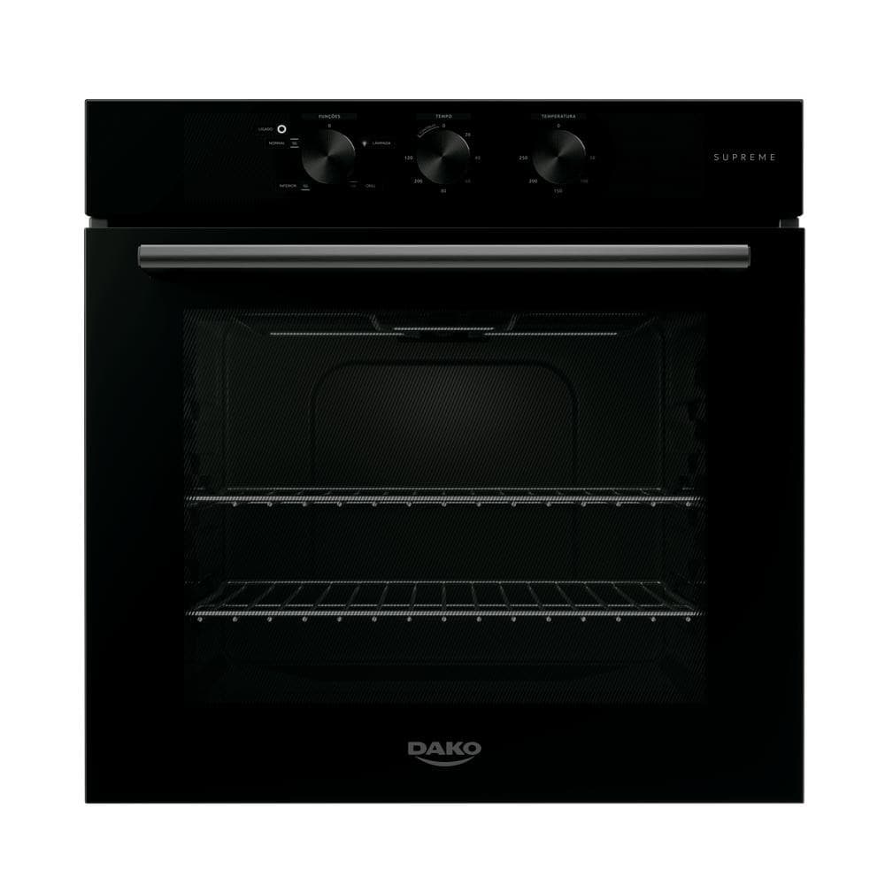 Forno de Embutir Elétrico Dako Supreme 80 Litros Analógico Preto 220V