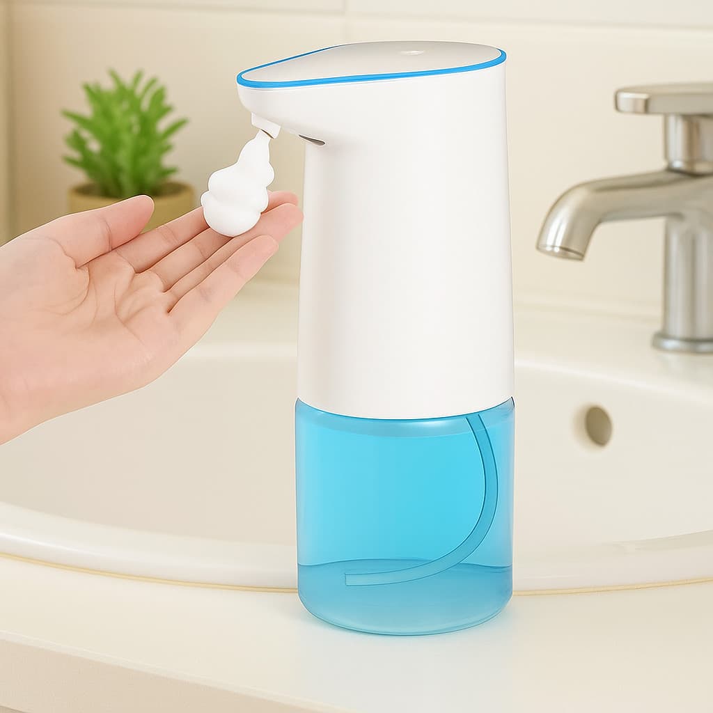 Dispenser de Sabão Automático com Sensor Detecção Infravermelho Recarregável USB UD122