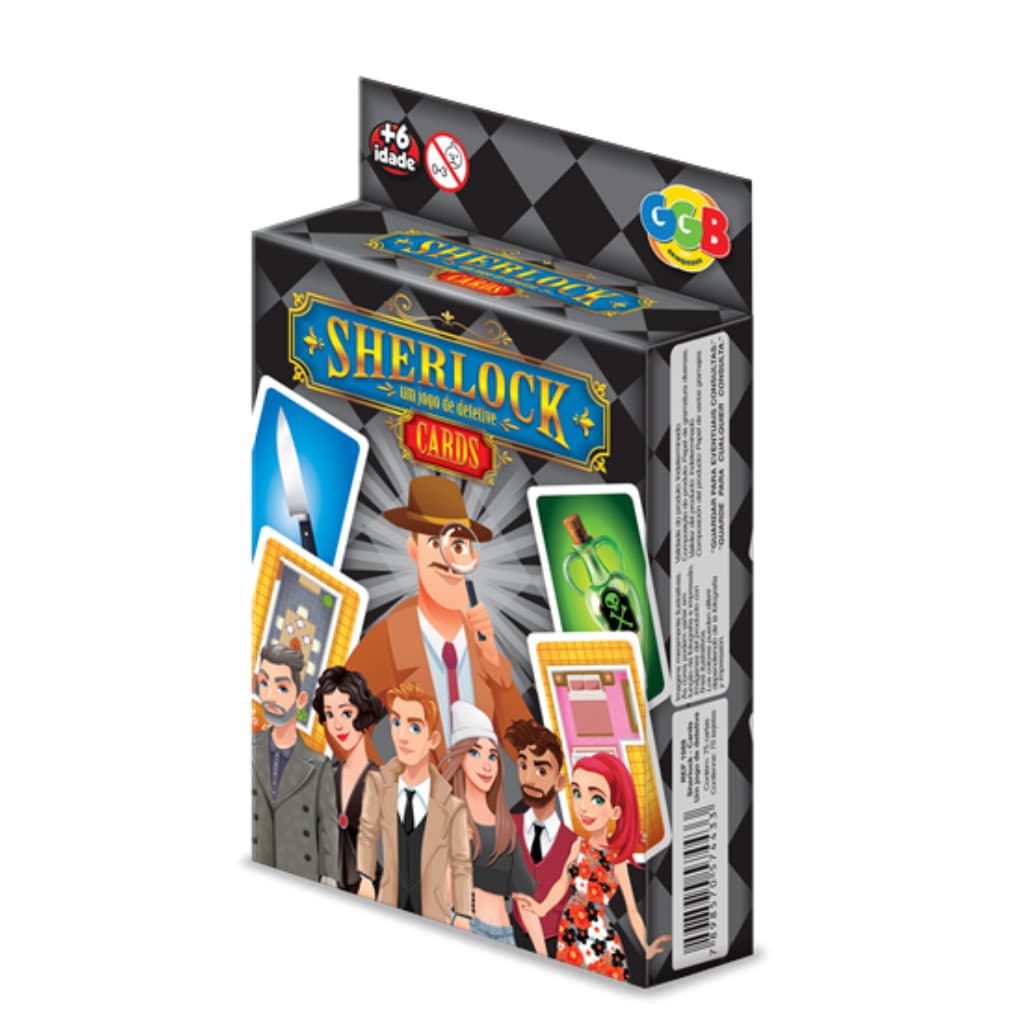 Sherlock Um Jogo Detetive Versão Cartas