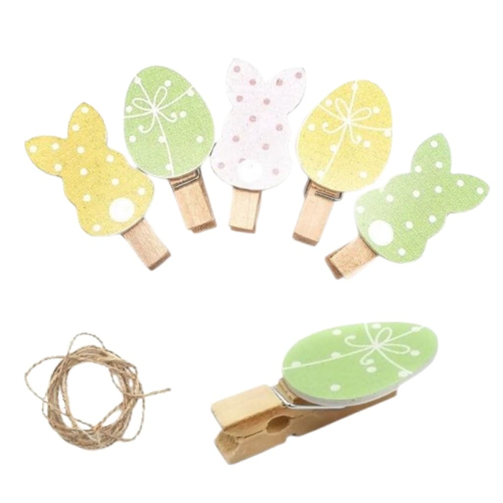 Mini Prendedor de Páscoa 10 unidades 45mm x 25mm Sortido RO.151816