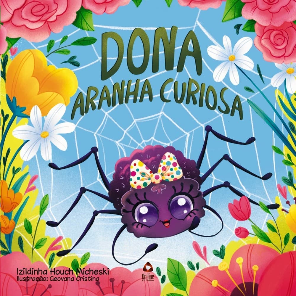 Livro Dona Aranha Curiosa