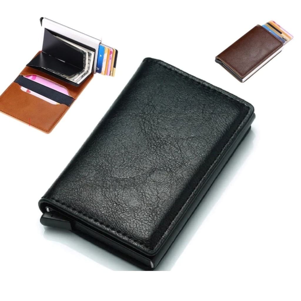 Carteira Porta Cartão Masculina Automática