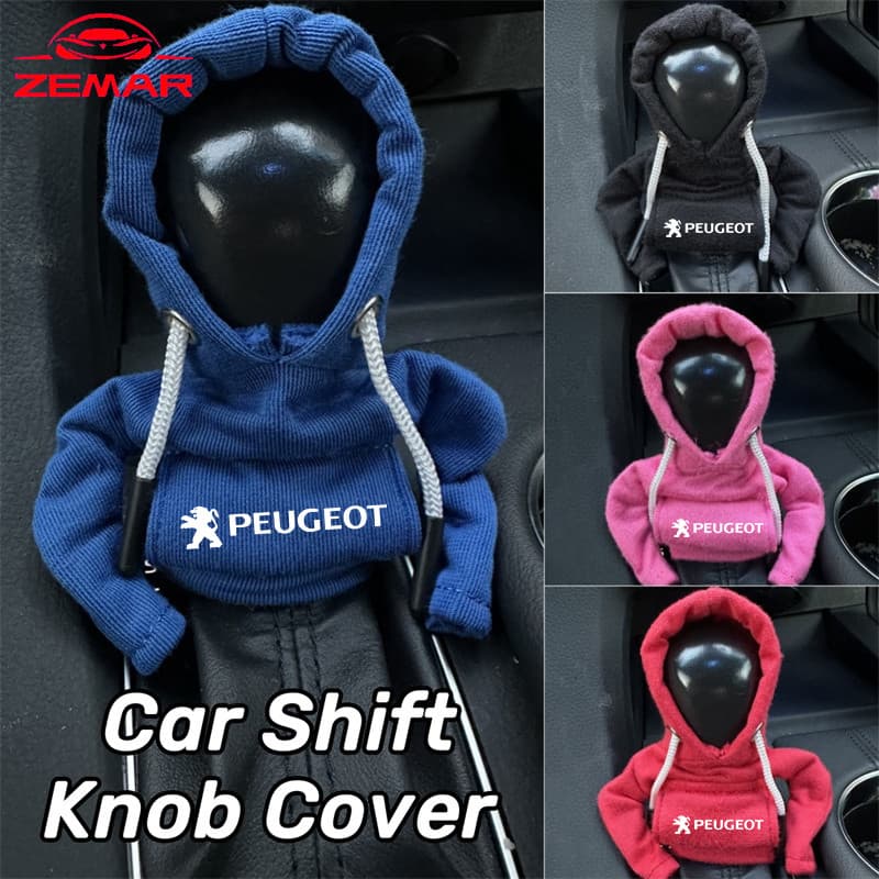 Tampa Do Botão De Mudança De Carro Peugeot Criativo Com Capuz Universal Alça Da Alavanca Marcha Para 206 208 207 307 308 2008 3008 508 408 5008 406
