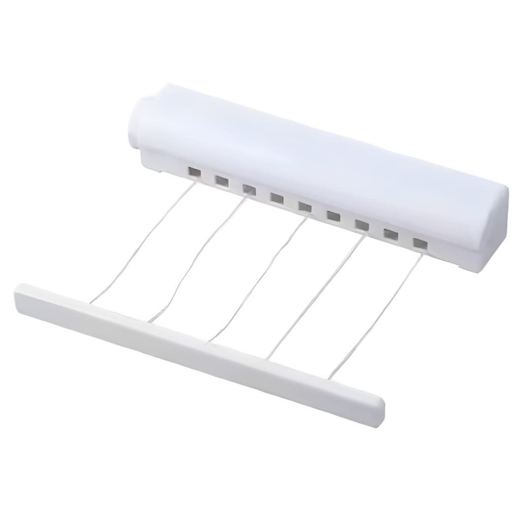 Varal Retratil Recolhível Roupas Toalhas Casa Decoração Resistente Reforçado 3 Metros Natal