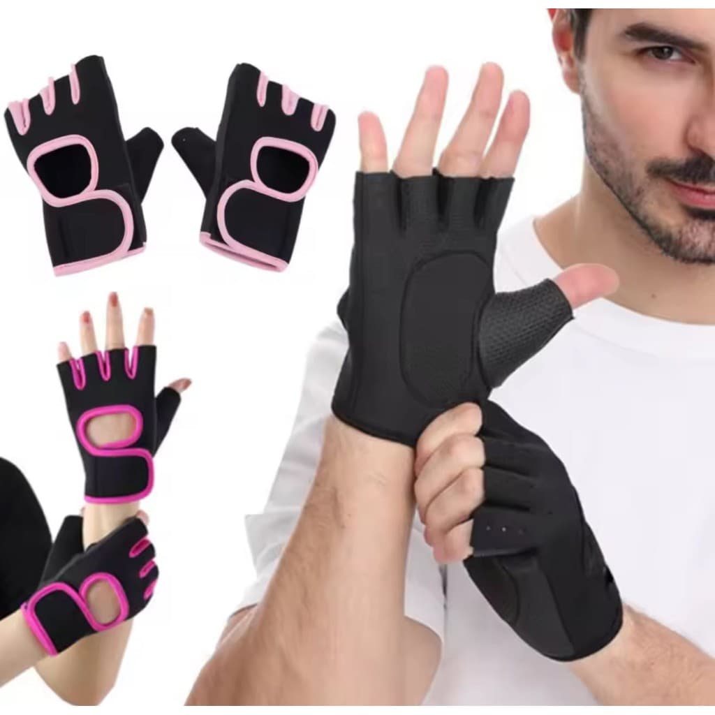 Luva De Neoprene Protetora Para Musculação E Pegar Peso Em Academia