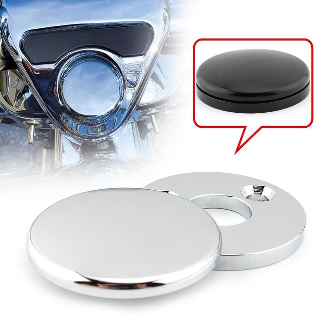 Motocicleta Frente Superior Garfo Giratório Bloqueio Chave Tampa Interruptor De Ignição Painel Guarnição Capa Para Harle