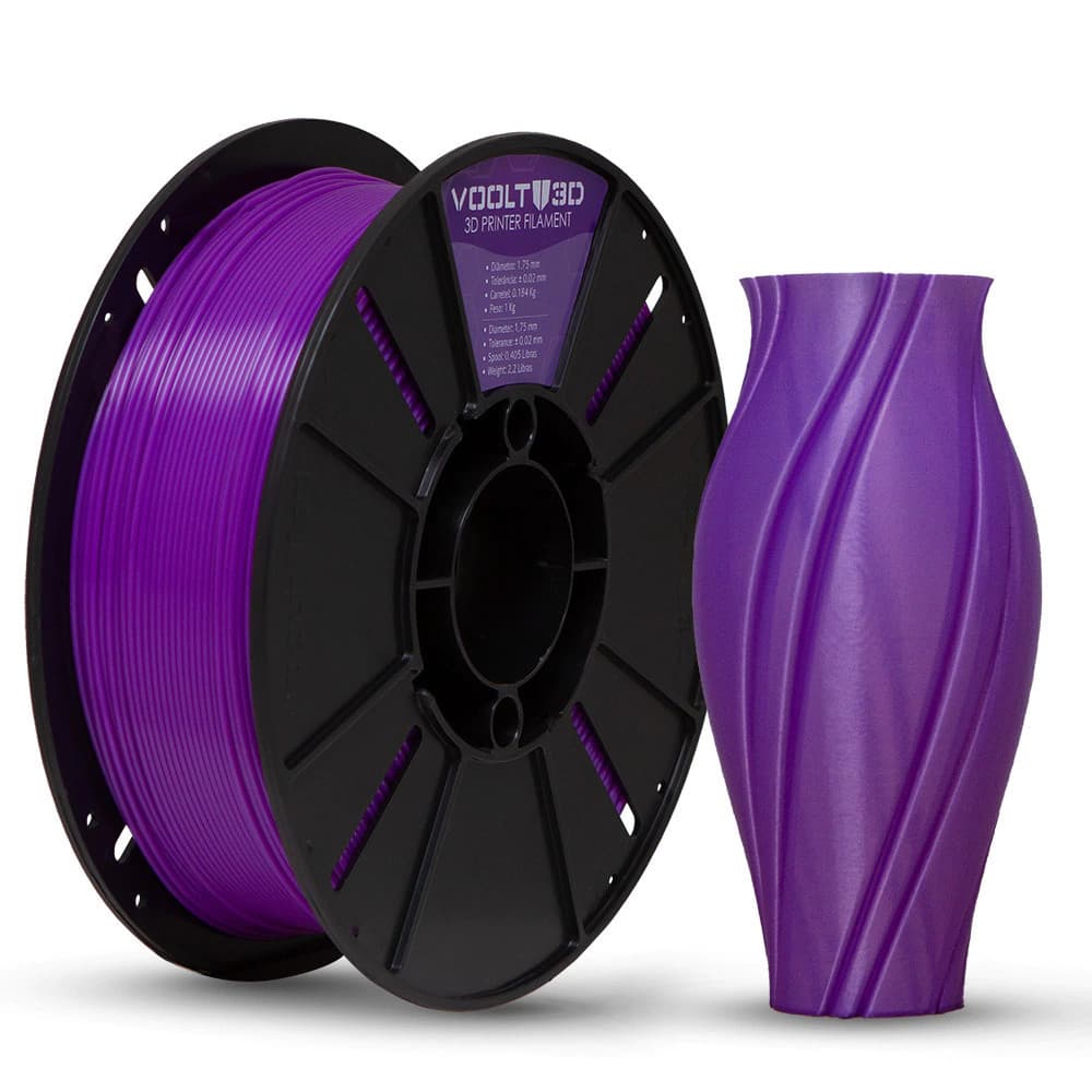 Filamento PLA Roxo 1KG  High Speed V3d