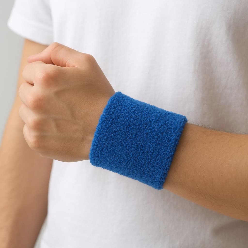 Par Munhequeira Esportiva Atoalhada de Alta Absorção Sistema de Compressão - Convoy