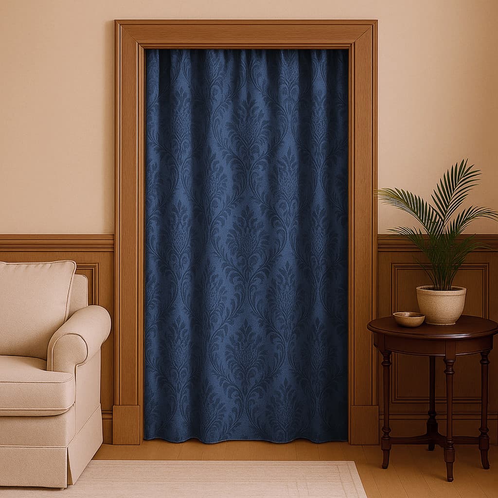 Cortina Porta para Dividir Ambientes 0,90m x 2,05m | Porta Sala Cozinha Quarto Corredor Vidro e Balcão