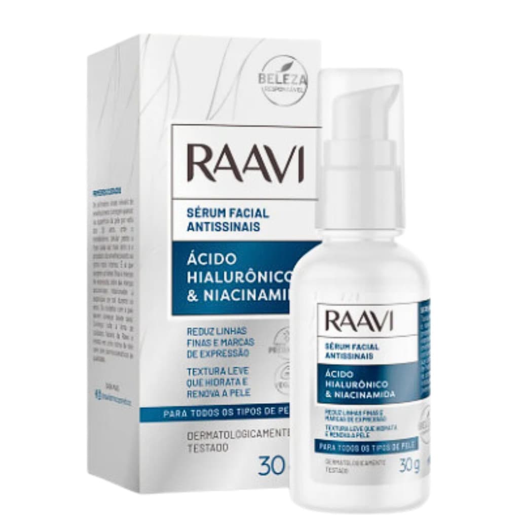 Serum Raavi Acido Hialuronico e Niacinamida 30g