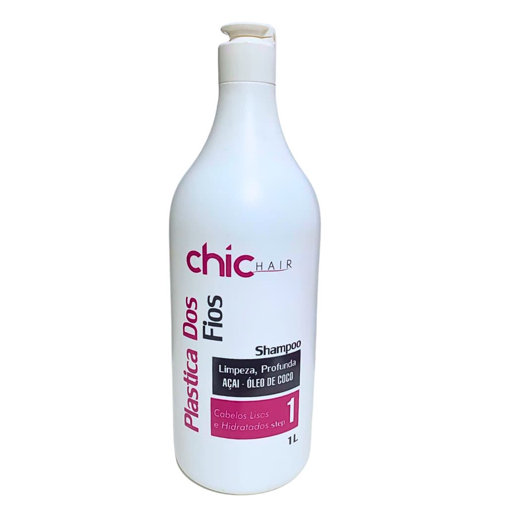 Shampoo Antí-resíduo Plástica dos Fios 1L- Chic Hair