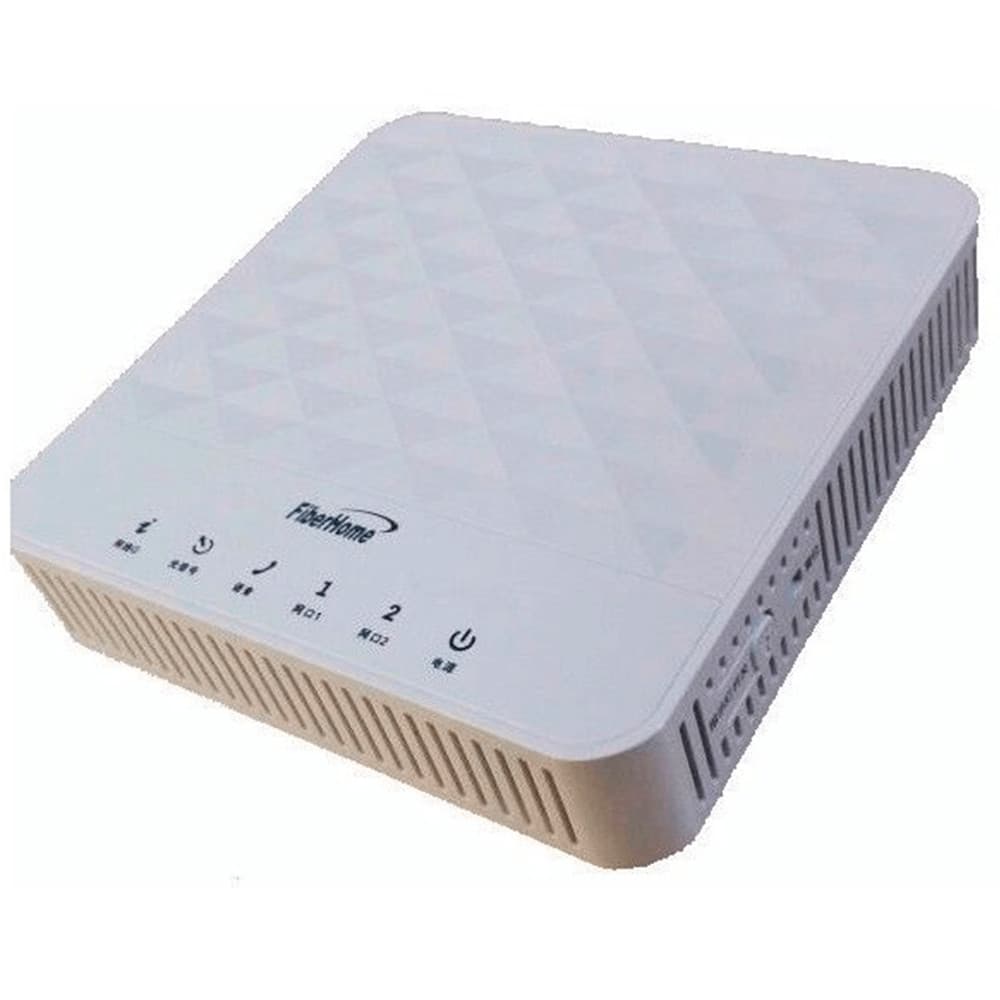 Roteador Fibra Fiberhome Onu Gpon AN5506-01-A Plus Pppoe/ Bridge Branco Anatel Novo Nota Fiscal