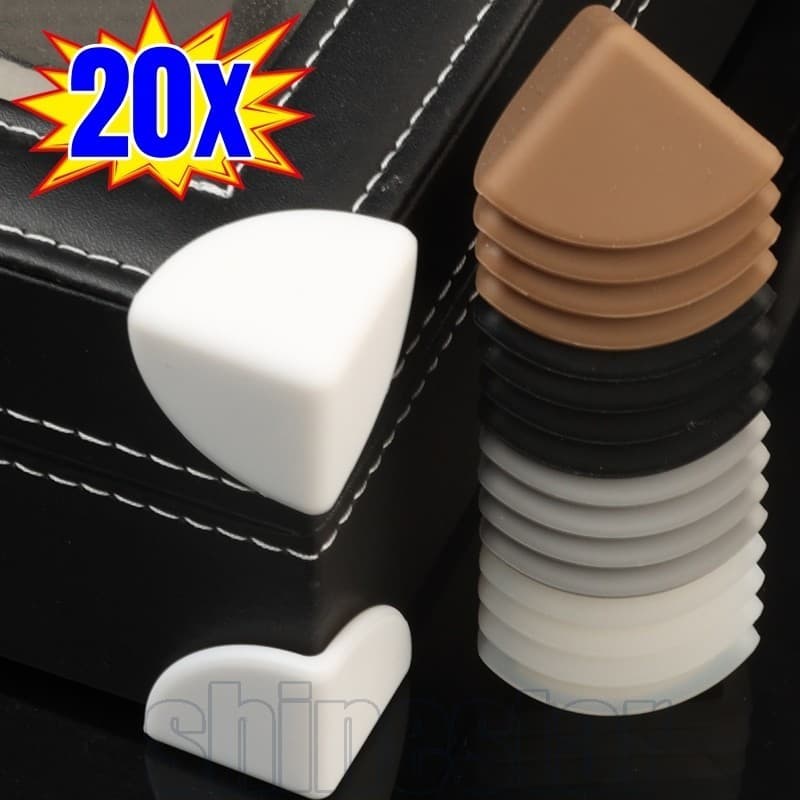 Protetor De Canto De Mesa Para Móveis De 20 Unidades-Borda De Em Ângulo Reto Caixa De Joias-Segurança Do Bebê-Capa Antic