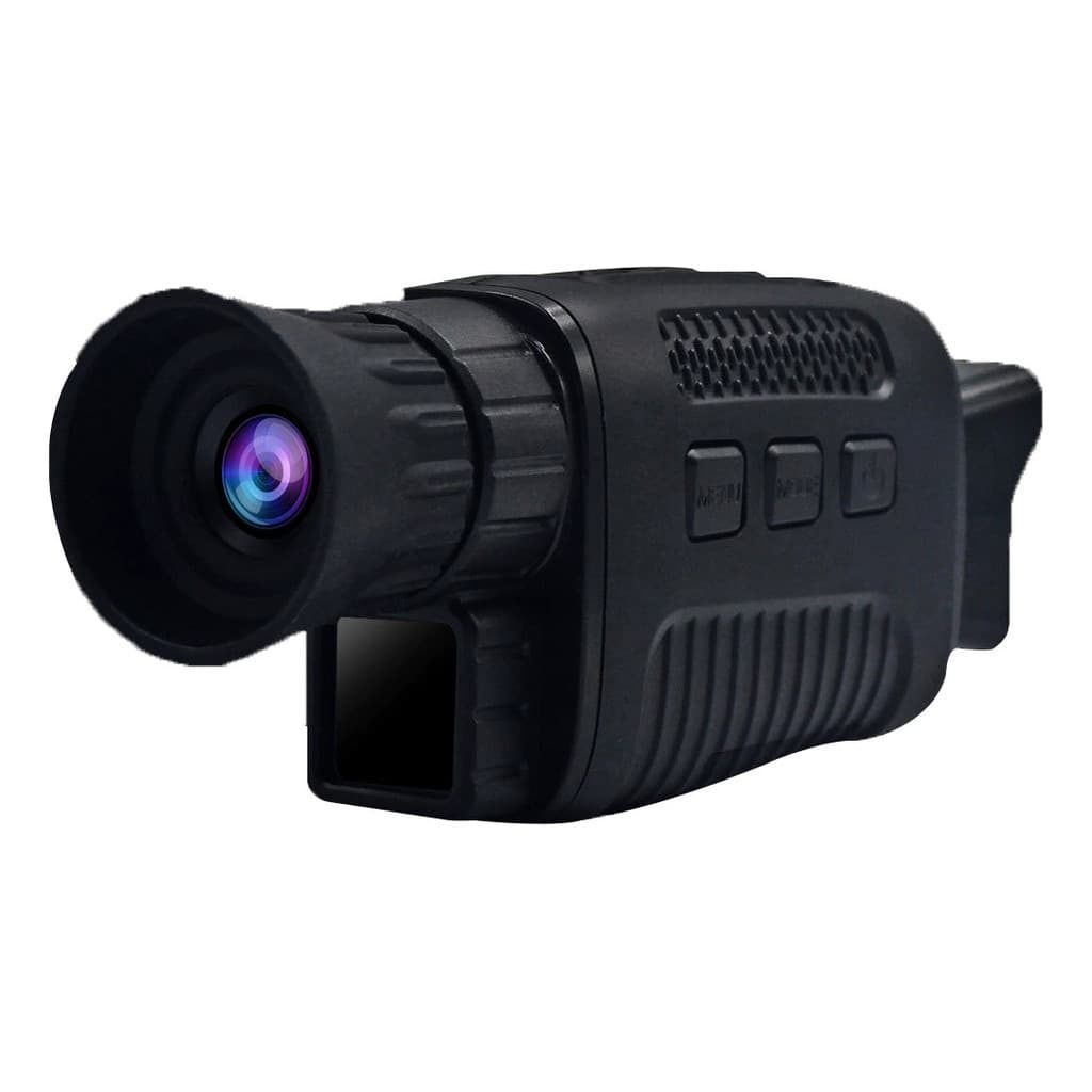 Monóculo Nv1000 Visão Noturna Zoom Òptico 5x 4k Hd Até 1km