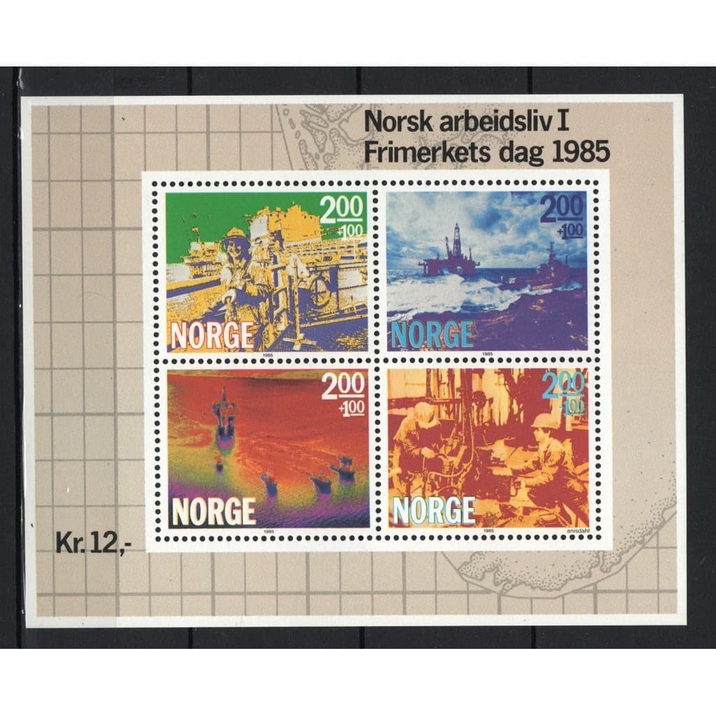 BLOCO NORUEGA - NOVO  - 1985