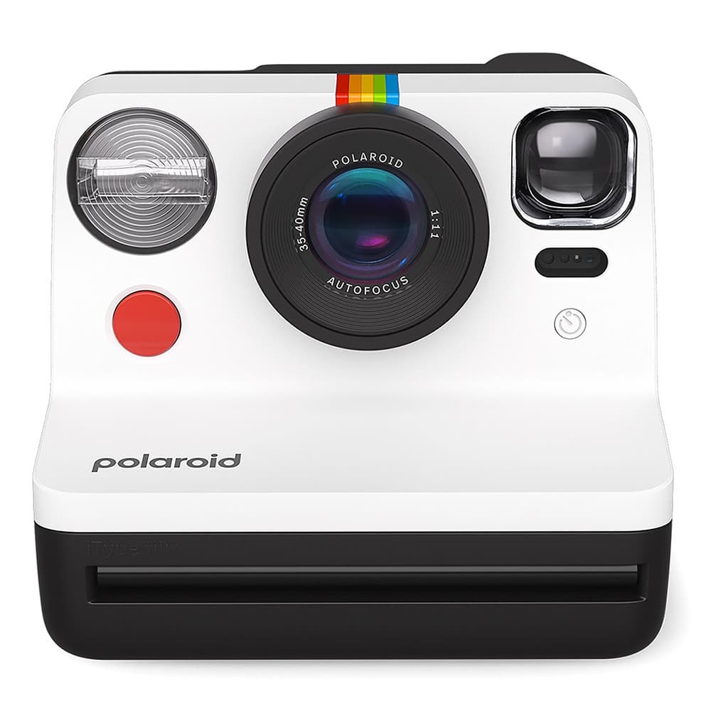 Câmera Instantânea Polaroid Now 2ª Geração Sustentável Com Alça De Pulso - branca