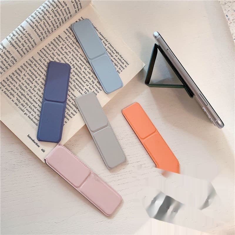 Suporte De Celular De Silicone Dobrável Em Cores Pastéis