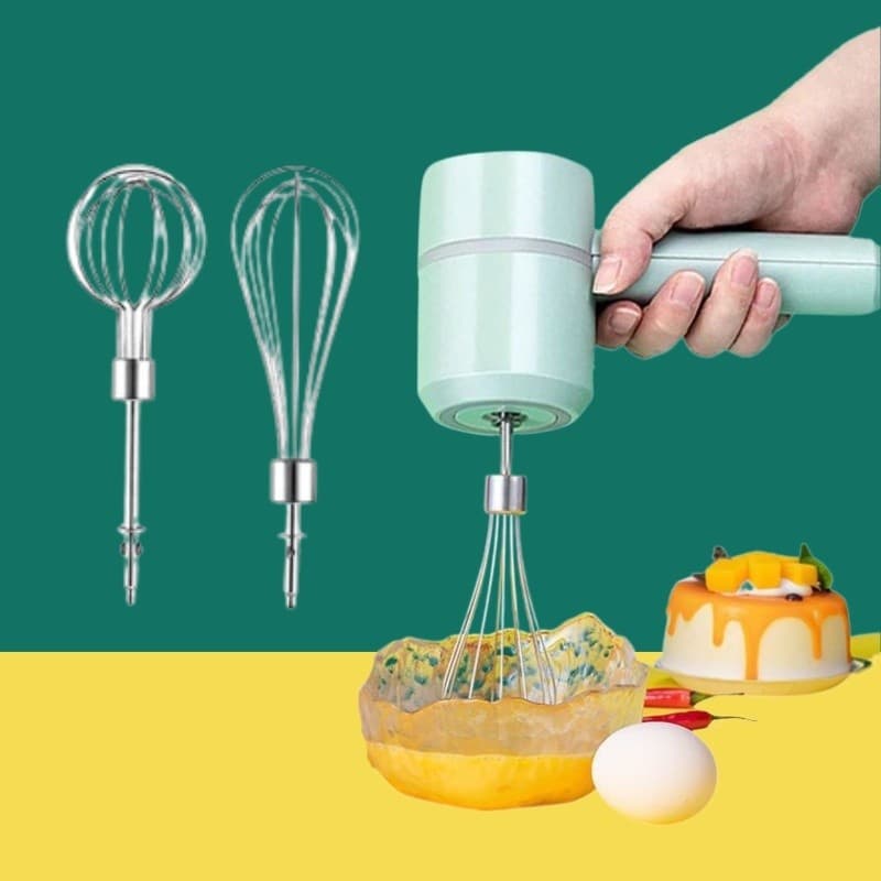Batedor Elétrico De Ovo Com Mixer/Ferramenta De Cozinha De Aço Inoxidável - UTILAR