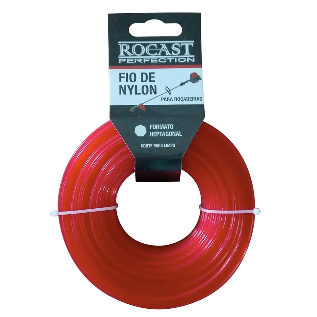 Fio De Nylon Para Roçadeira 1.8 Mm 30 M - 310,0014