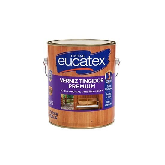 Verniz Tingidor Brilhante Imbuia 3,6 Litros - EUCATEX
