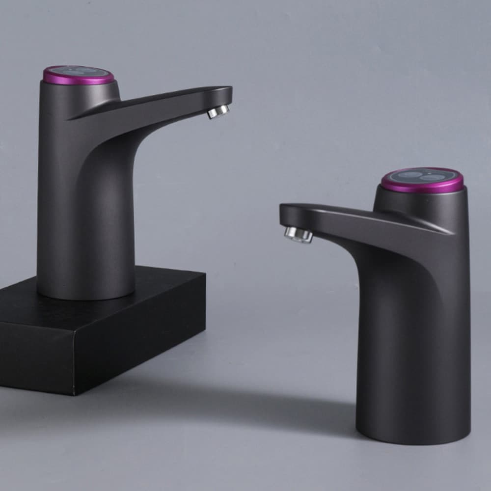 Bomba Elétrica Recarregável para Galão com Torneira – USB, Portátil e Silenciosa