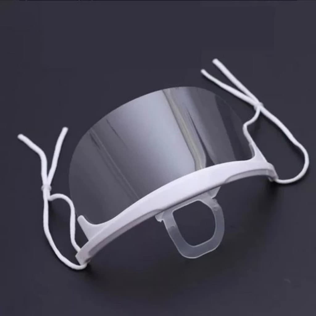 Máscaras Acrílica Transparente Estética Maquiagem Manicure