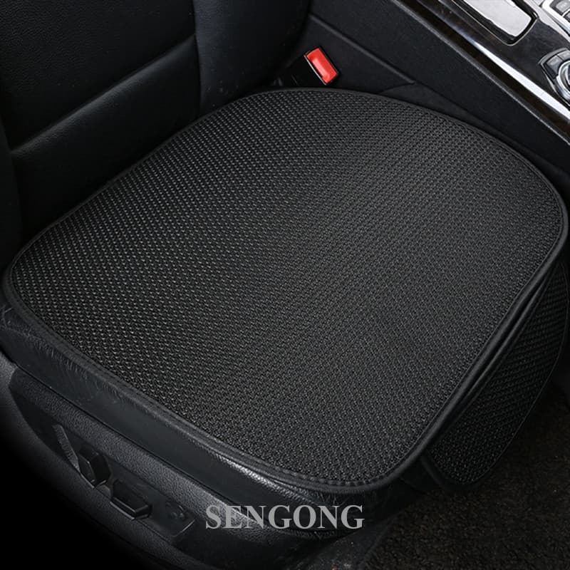SENGONG Almofada De Assento De Carro Respirável Verão Seda Gelada Acessórios Interiores