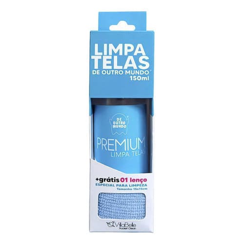Limpa Telas De Outro Mundo 150ml + Lenço