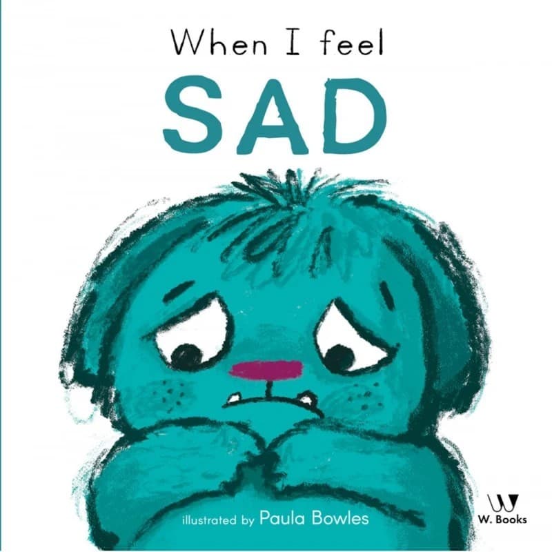 Livro Cartonado - When I Feel Sad - em inglês - W. Books