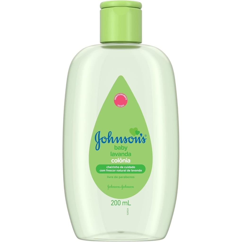Colônia Refrescante Infantil Johnson's Baby Lavanda Com 200ml