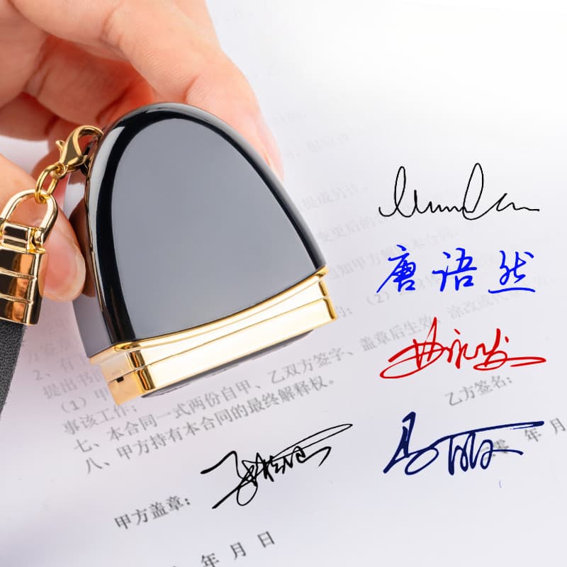 Carimbo De Nome Personalizado Enfermeira Médico Estudante Professor Assinatura Portátil Personalização Personalizada