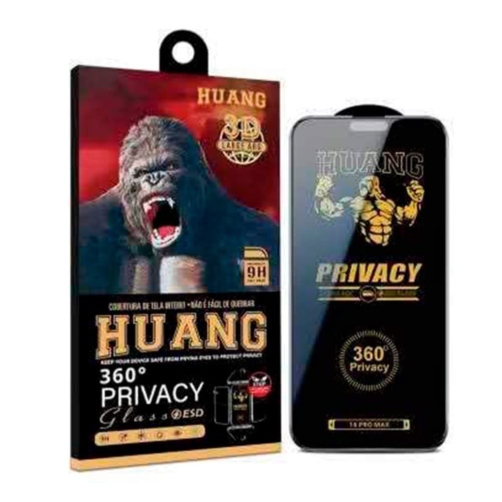 Película de Vidro Privacidade 360 grau Anti Spy iphone XR------17PRO MAX  Odos Os Modelos