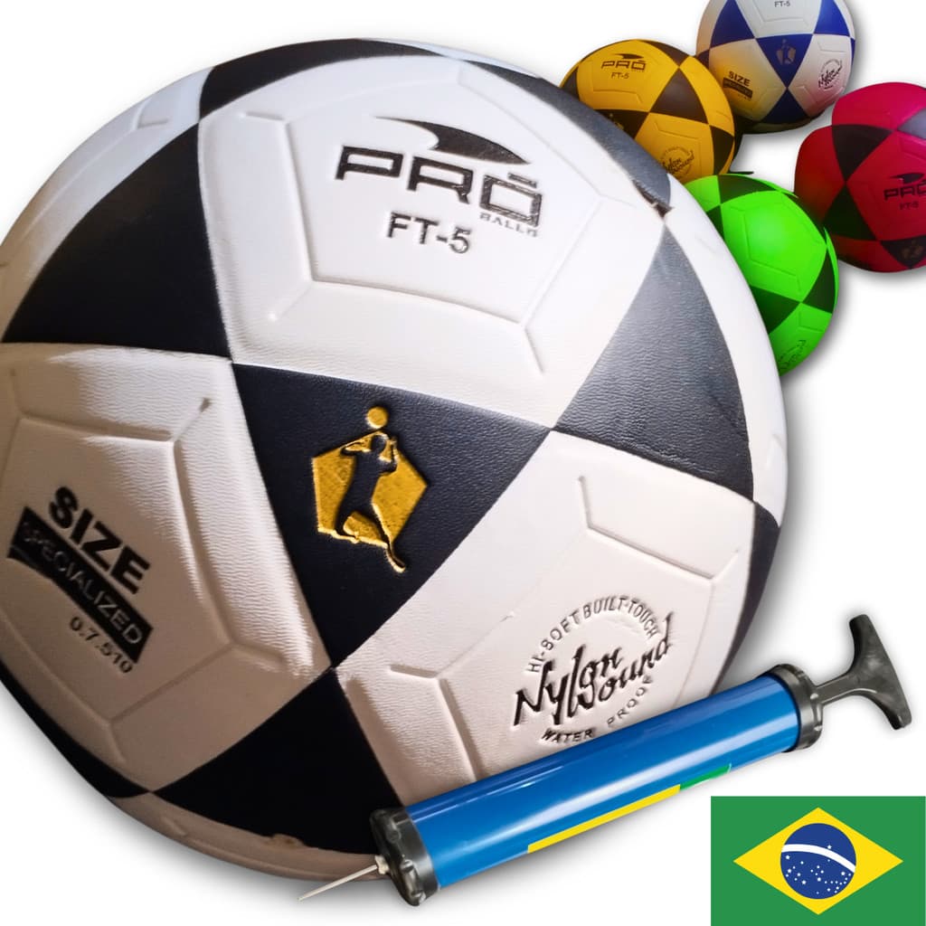 Bola De Futebol Pro Balls Futevôlei Sortida Areia Quadra N 5 C/Bomba