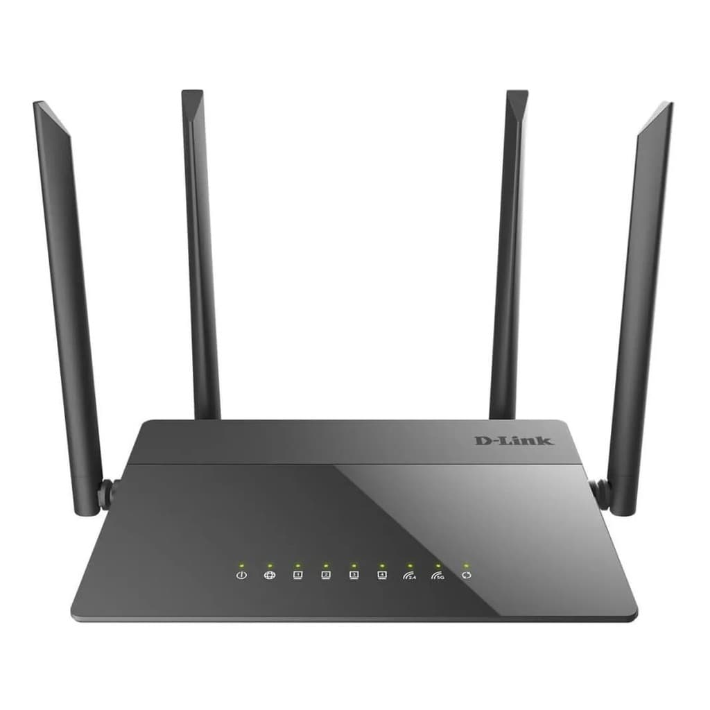 Roteador Wi-fi Gigabit-Ethernet AC 1200Mbps Dual Band 4 Antenas D-Link